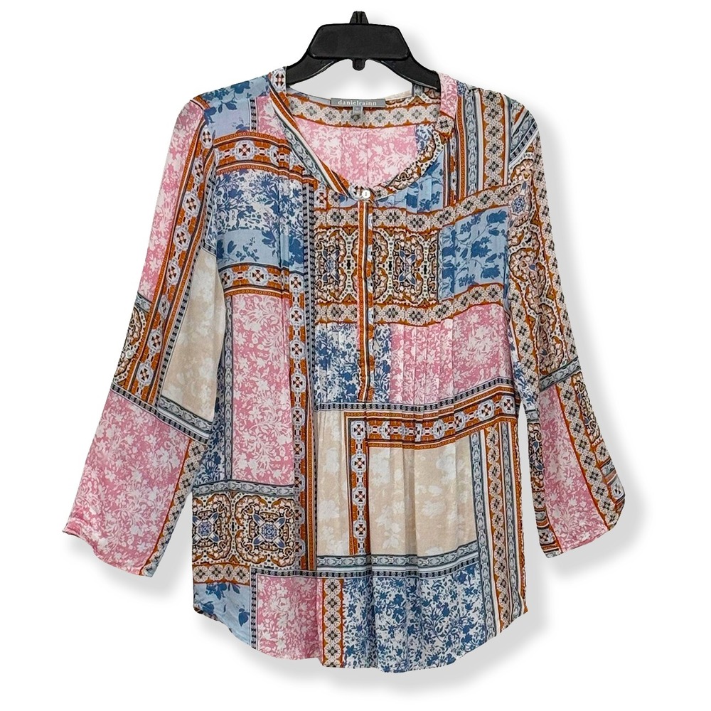 Daniel Rainn Blouse / Shirt / Top - Womens Medium Multicolor - #45987-N4